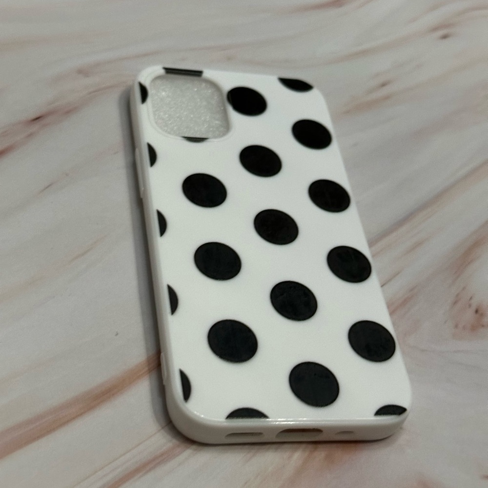Polka Dot iPhone 12 Case - Picture 2 of 3